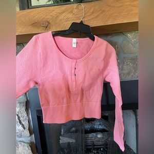 Aerie Offline Cropped Long Sleeve